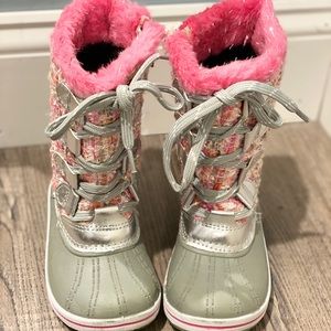 Toddler girl size 7 Rain/Snow Boots